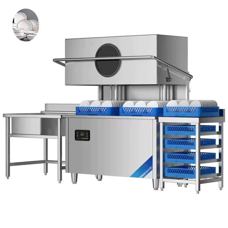 Commercial Kitchen Dishwasher - Lave-vaisselle commercial à cycle rapide personnalisé,