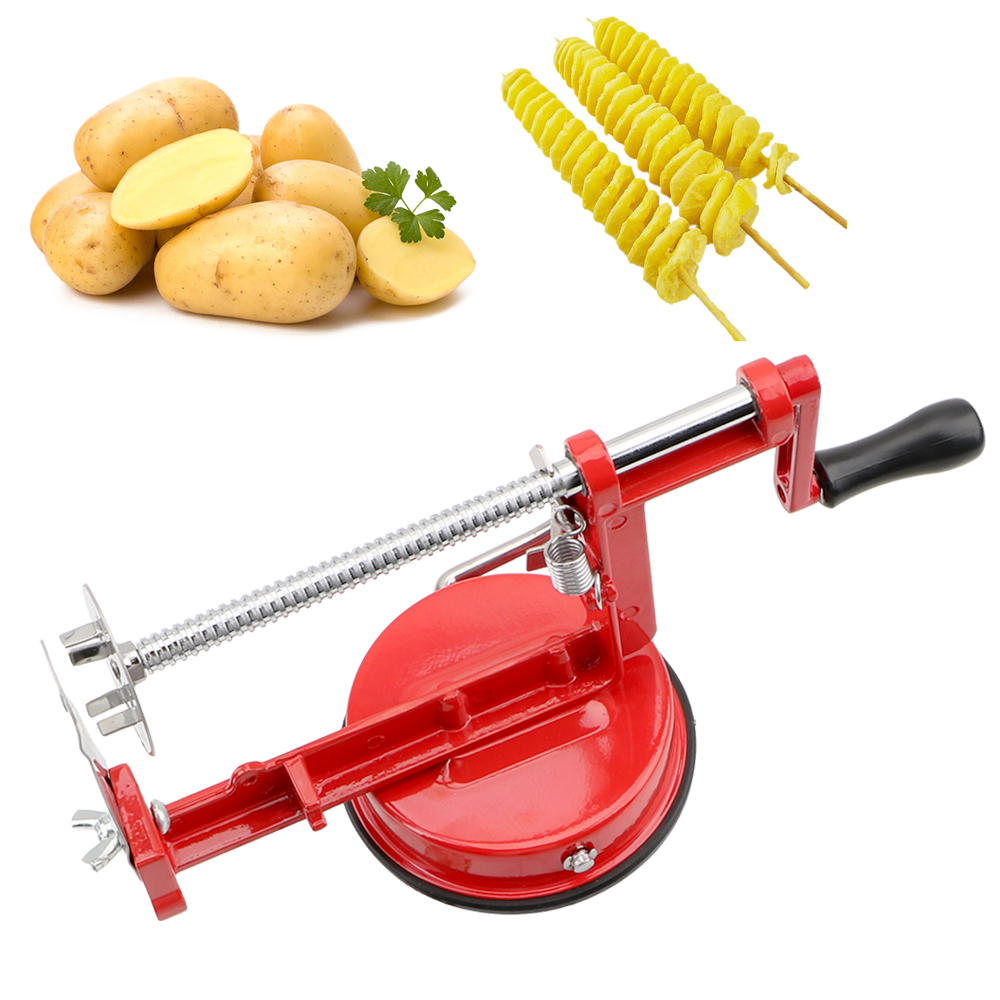 Commercial Potato Peeler - Coupe-frites manuel en spirale, outils de