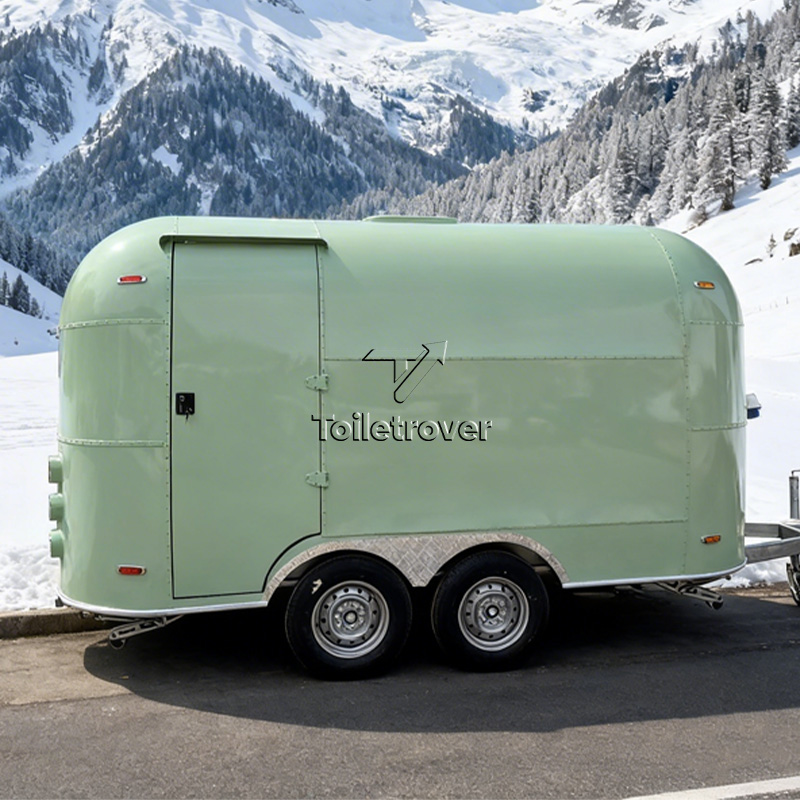 Commercial Kitchen Units - Remorque alimentaire mobile en acier inoxydable,