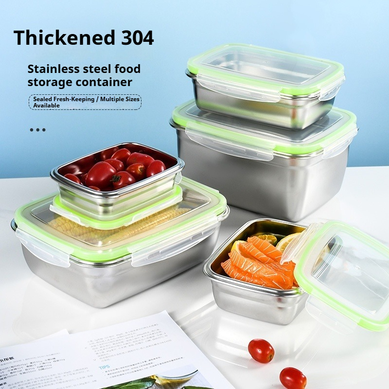 Commercial Kitchen Utensil Organizer - Boîte à déjeuner en acier inoxydable