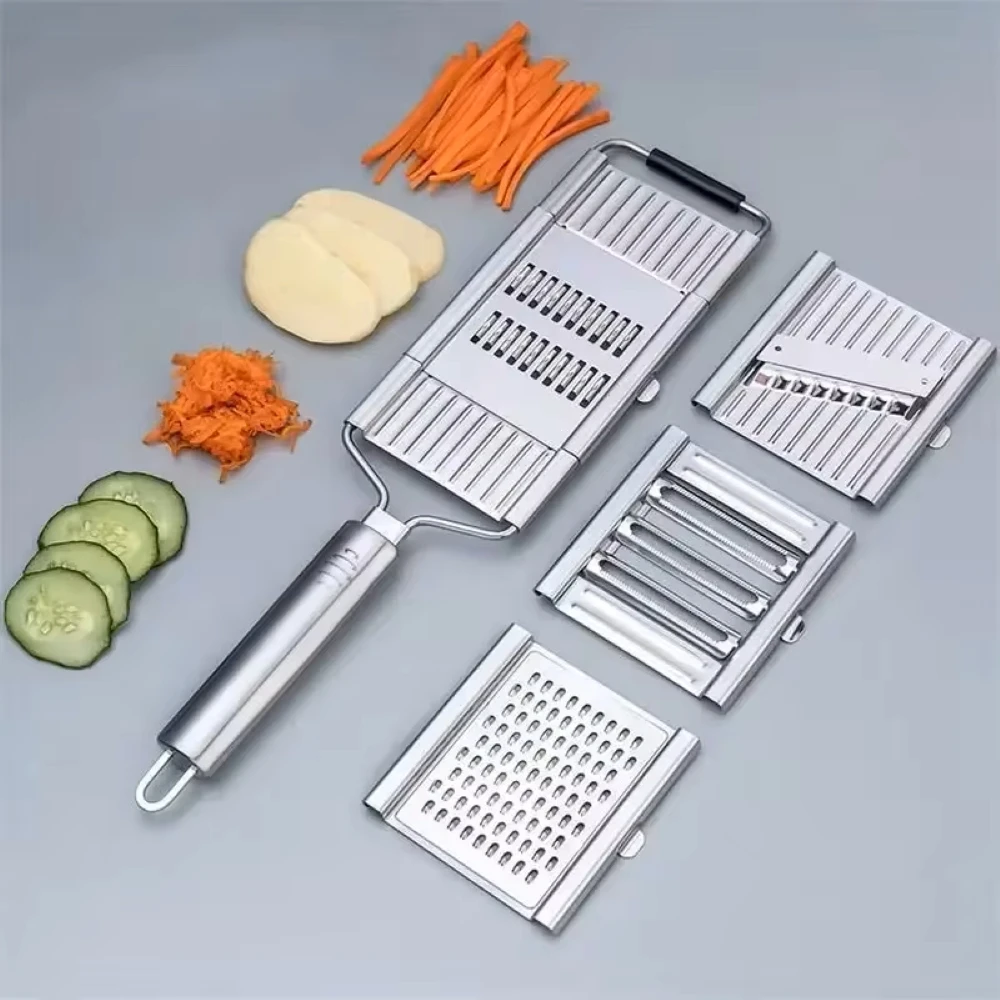 Commercial Potato Peeler - Ensemble de coupe-légumes multi-usages en acier