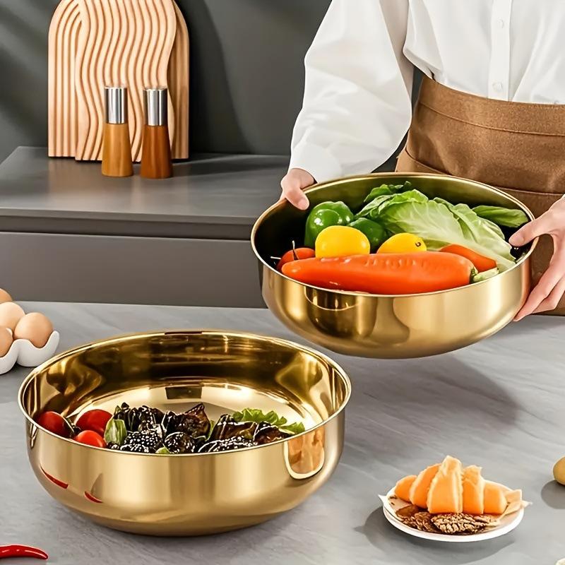 Commercial Kitchen Dishwasher - Nouveau saladier en acier inoxydable avec