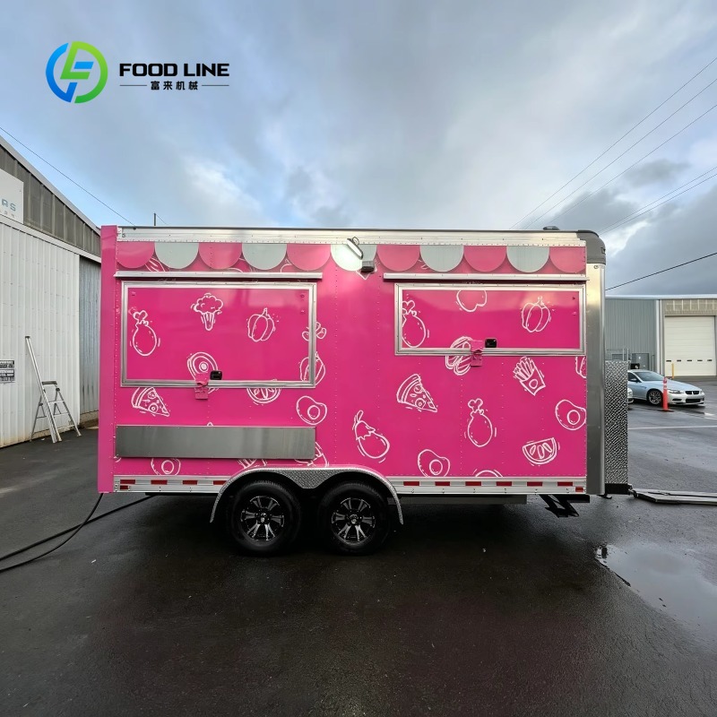 Commercial Kitchen Vendor - Chariot de cuisine mobile personnalisé sur