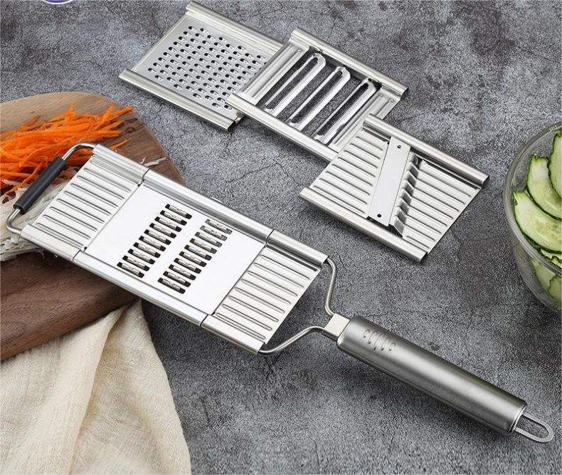 Commercial Potato Peeler - Trancheuse à légumes 4 en 1,