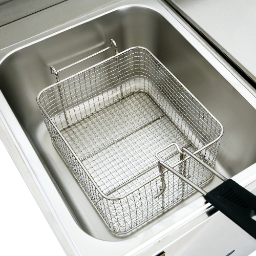 Commercial Kitchen Youtube - Friteuse à gaz commerciale autonome à