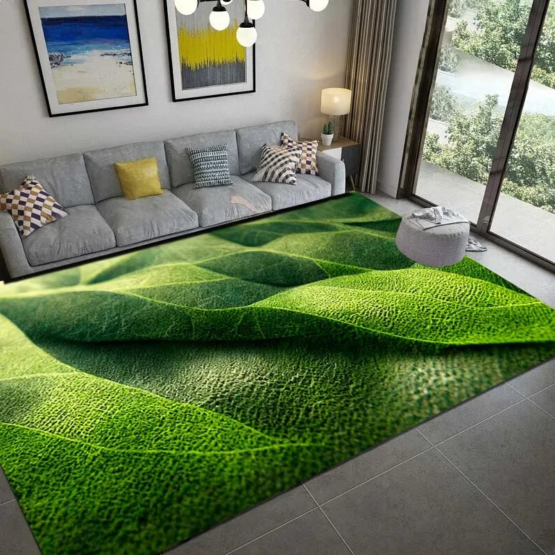 Commercial Kitchen Floor - Tapis d'été à feuilles de palmier
