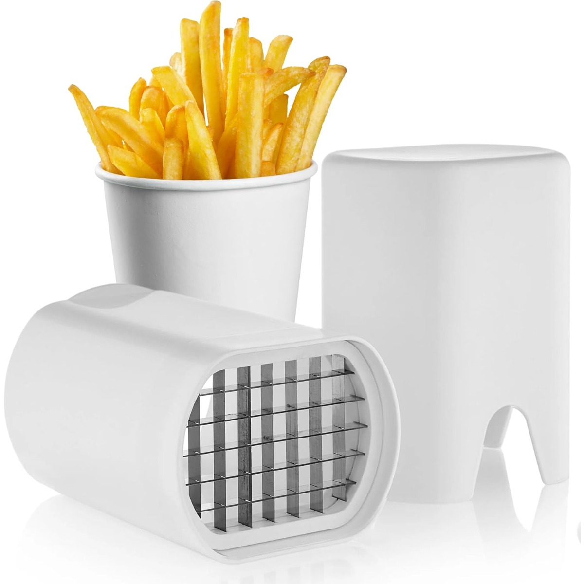 Outil de coupe de frites blanc - Commercial Potato Peeler avis et prix