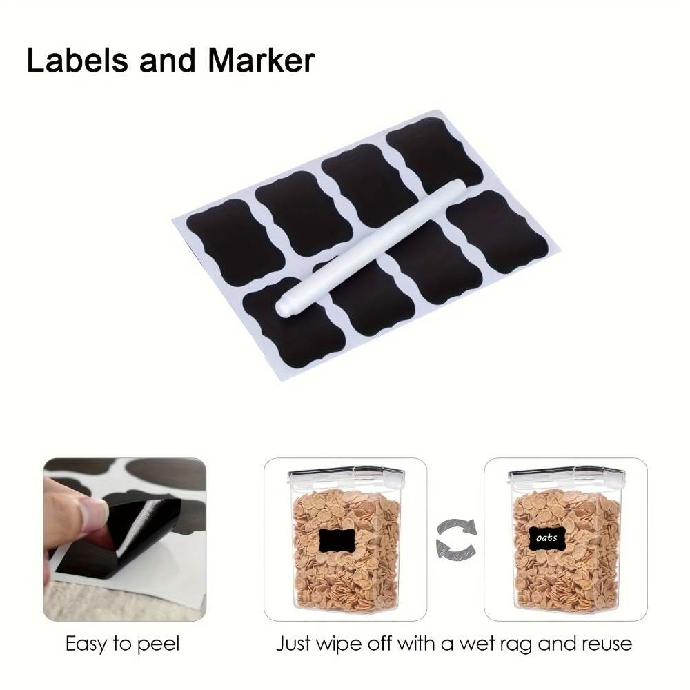 24 pièces de contenants de sto - Commercial Kitchen Utensil Organizer avis et prix