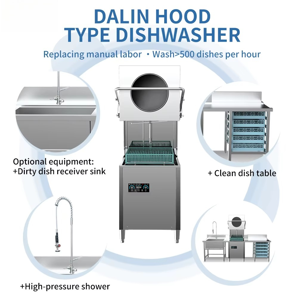 Lave-vaisselle commercial indu - Commercial Kitchen Dishwasher avis et prix
