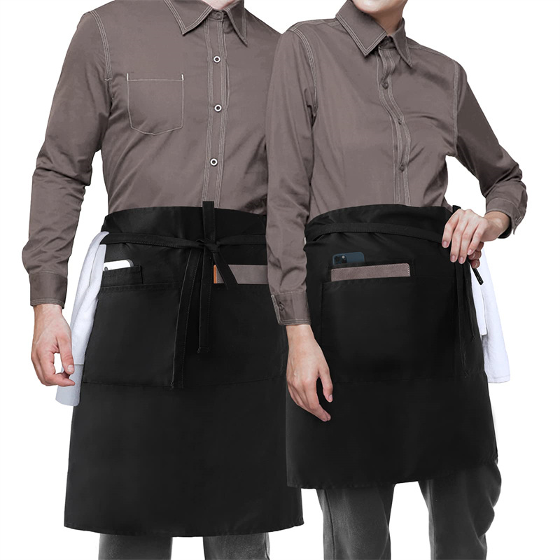 Demi-tablier en coton avec log - Commercial Kitchen Supplies avis et prix