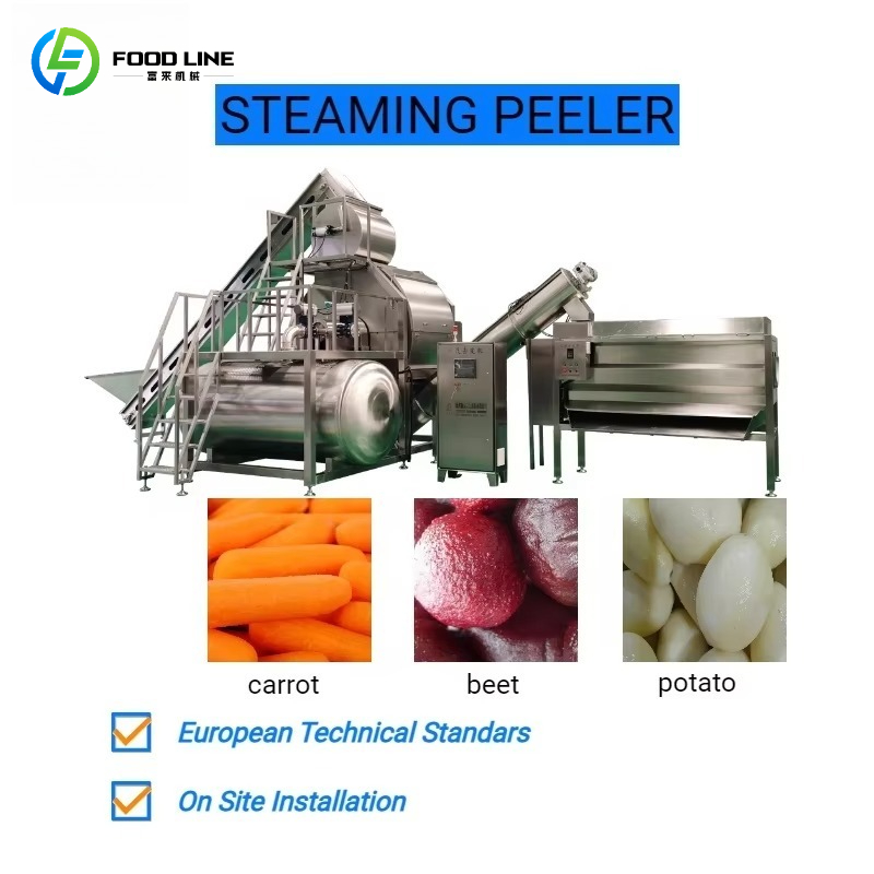 Machine à peler à la vapeur au - Commercial Potato Peeler avis et prix