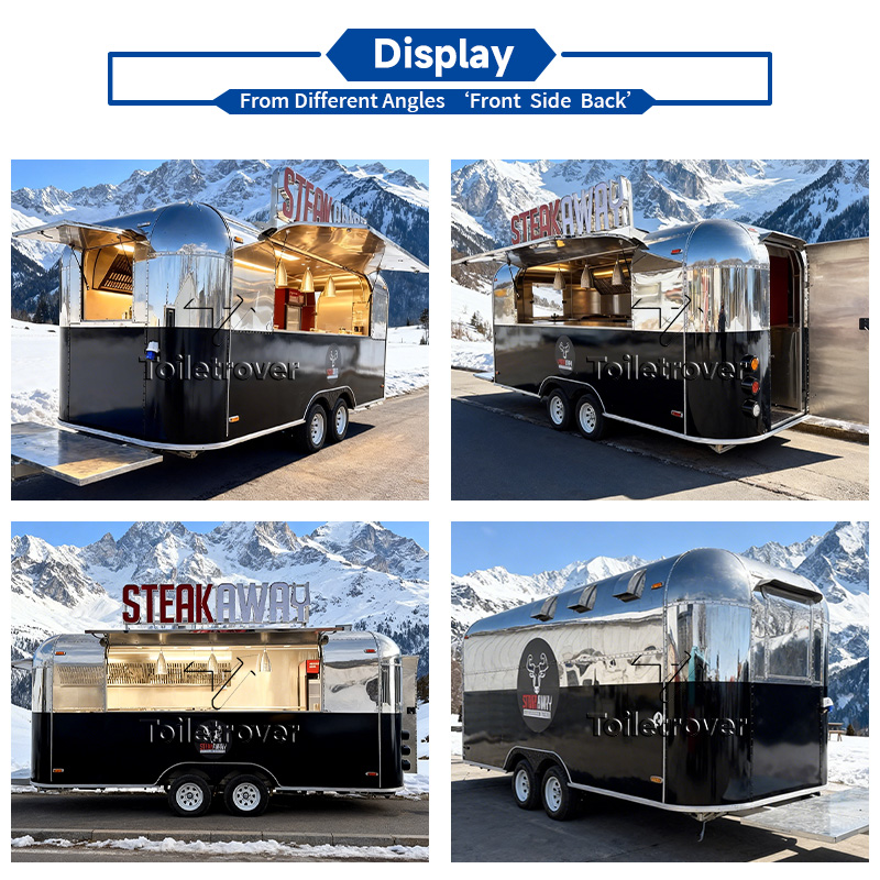 Remorque de cuisine mobile vin - Commercial Kitchen Vendor avis et prix