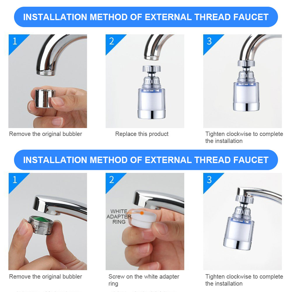 Éléments filtrants de robinet, - Commercial Kitchen Tap avis et prix