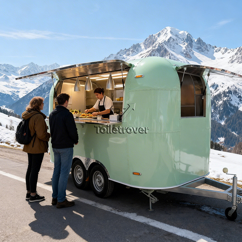 Remorque alimentaire mobile en - Commercial Kitchen Units avis et prix