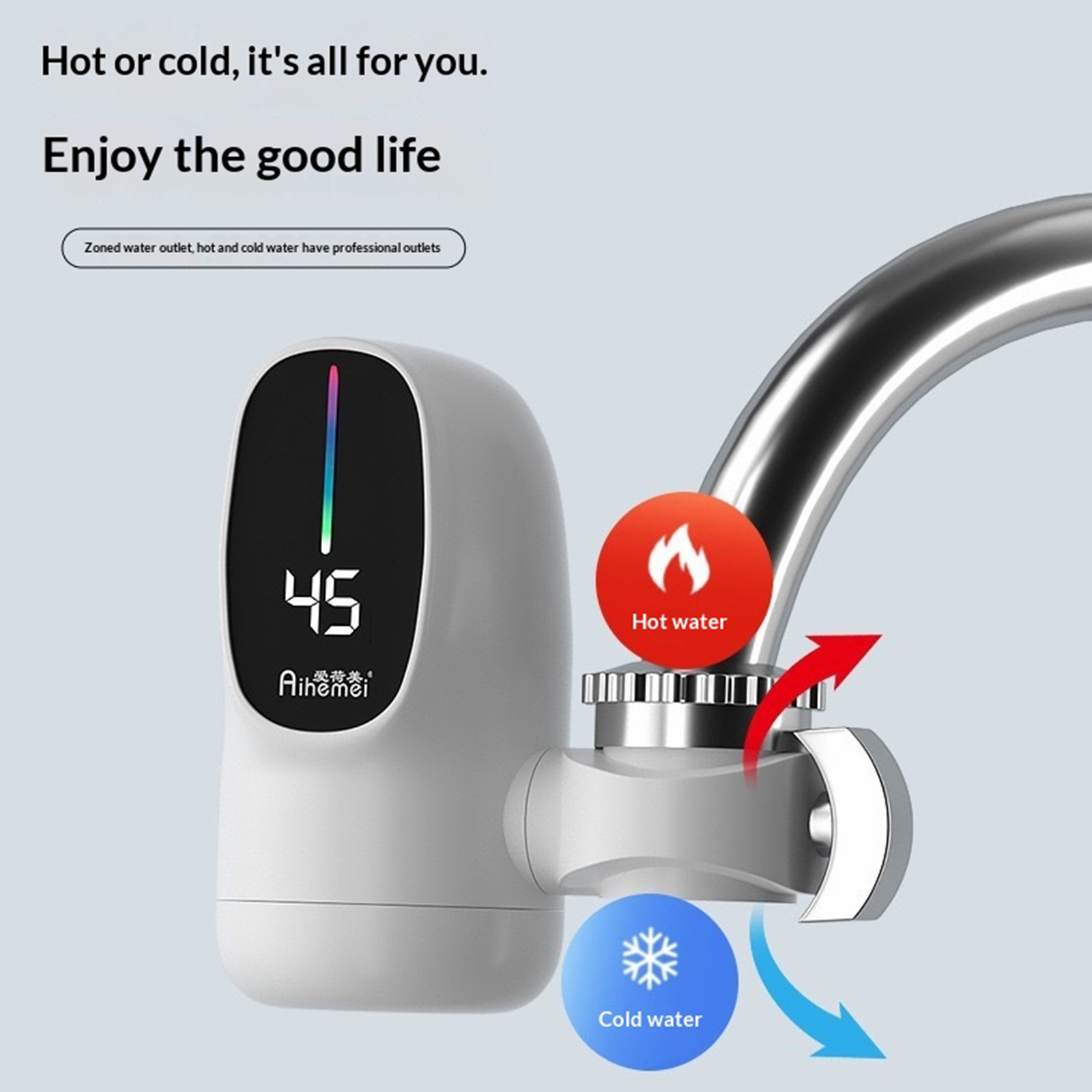 Robinet chauffant électrique 1 - Commercial Kitchen Tap avis et prix