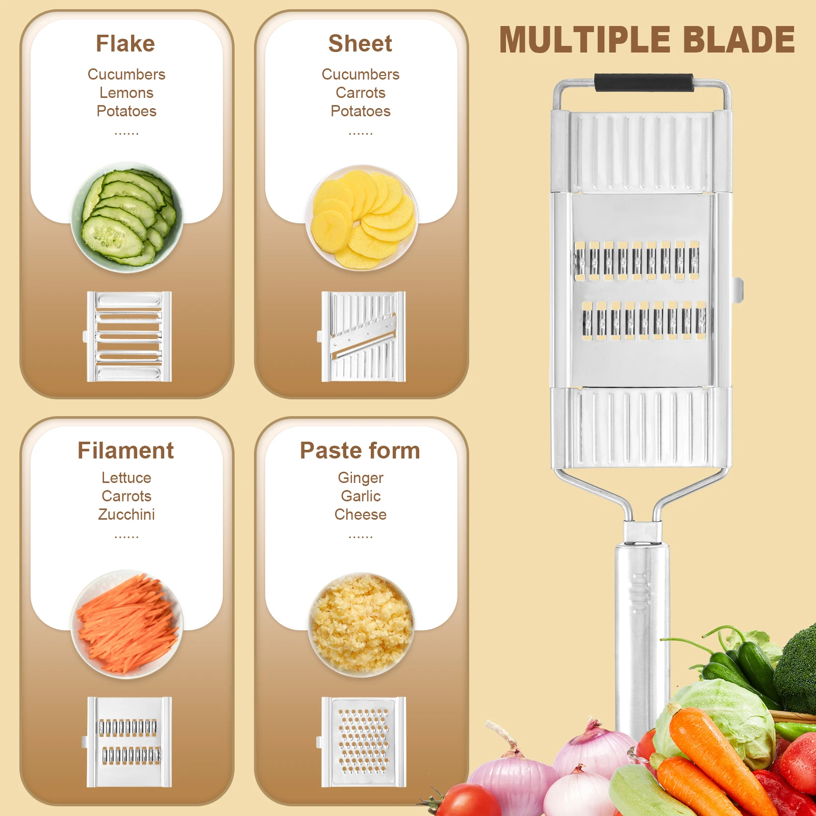 Ensemble de coupe-légumes mult - Commercial Potato Peeler avis et prix