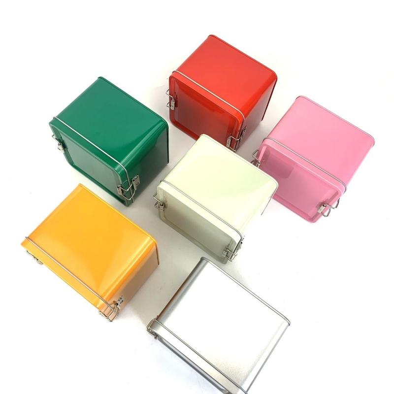 Boîte à biscuits carrée en fer - Commercial Kitchen Utensil Organizer avis et prix