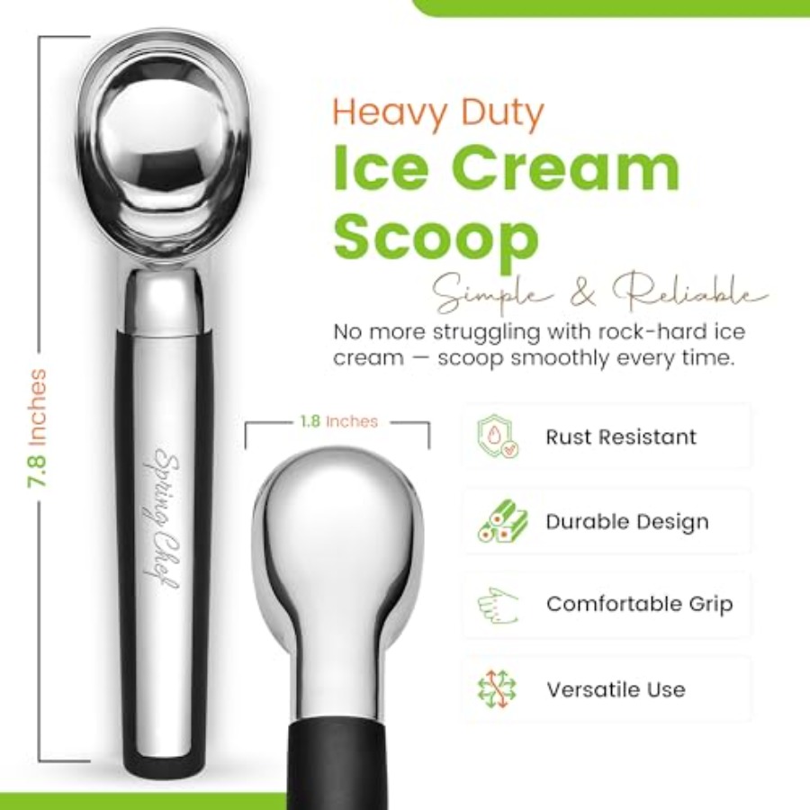 Cuillère à glace en métal robu - Commercial Kitchen Dishwasher avis et prix