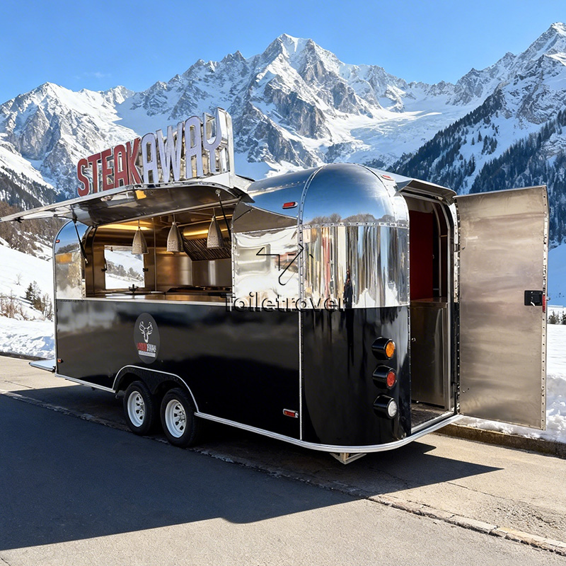 Remorque de cuisine mobile vin - Commercial Kitchen Vendor avis et prix